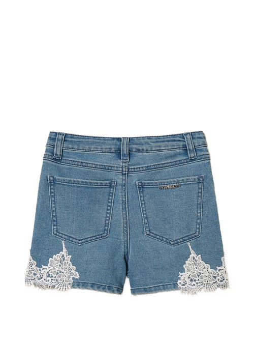 Shorts bambina Twinset denim blu TWINSET Kids | 261GB203203451